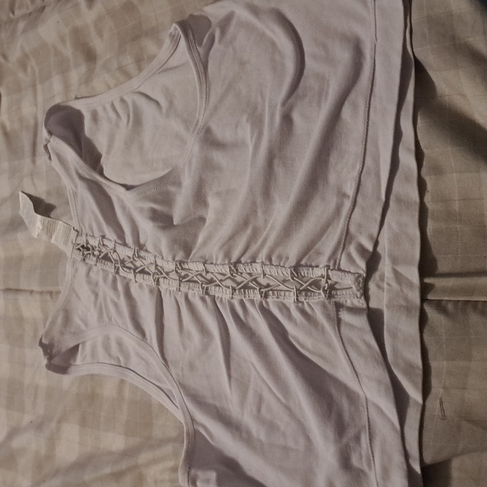 Fabletics top. White NWOT. Size medium.